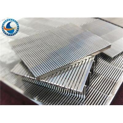 Stainless Steel Arc Wedge Wire Screen Panels For Mining Machinery