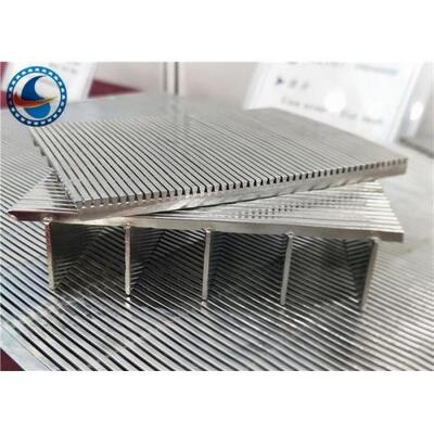Stainless Steel Arc Wedge Wire Screen Panels For Mining Machinery