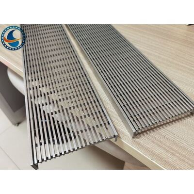 Stainless Steel 316l Wedge Wire Panel Screen For Floor Drain Filter