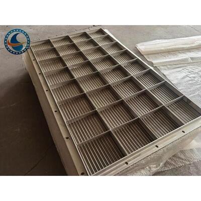 Stainless Steel 304 Slot Wedge Wire Screen Panels / Plate