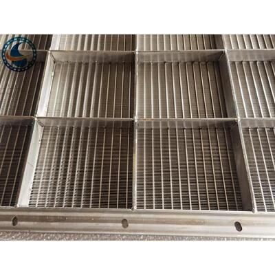 Stainless Steel 304 Slot Wedge Wire Screen Panels / Plate