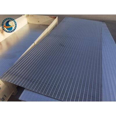 High Strength Wedge Wire Screen Panels Long Lifespan Ss 304