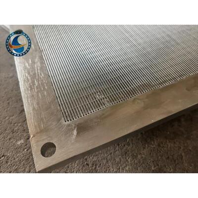 Ss 321 Johnson Wedge Wire Screen Flat For Petrochemical Engineering