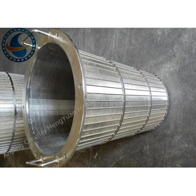 Self Cleaning Rotary Screen Drum With ISO / SGS / CE / CIQ Certificate
