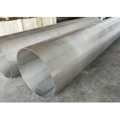 Stainless Steel 304 Reverse Wedge Wire Rotary Screen Drum Cylinder Water Treatment