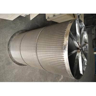 Corrosion Resistant Rotary Screen Drum For Sewage / Wastewater Treatment