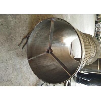 Back Flush Rotary Screen Drum With Firm Structure Customization Acceptable