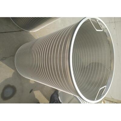 Professional Rotary Drum Screen , Heat Resistant Wire Strainer Basket