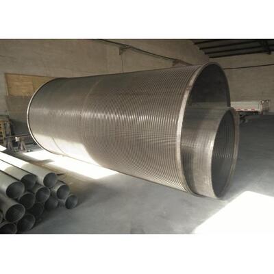 Stainless Steel 316L Rotary Screen Drum Wire Strainer Basket 520 Mm Diameter