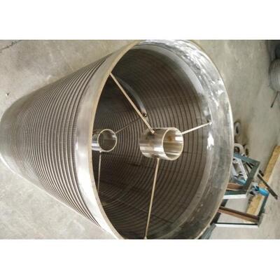 Special Specification Rotary Screen Drum Wedge Wire Slot Screen FIter For Dewatering Systems