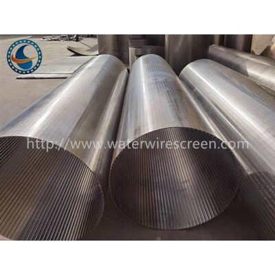Ss304 Od600mm Johnson Wedge Wire Filter Screen Tube For Hydropower Plants