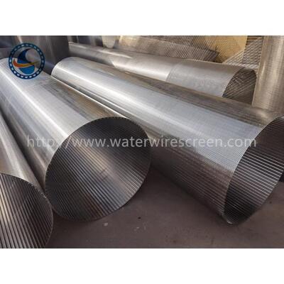 Ss304 Od600mm Johnson Wedge Wire Filter Screen Tube For Hydropower Plants