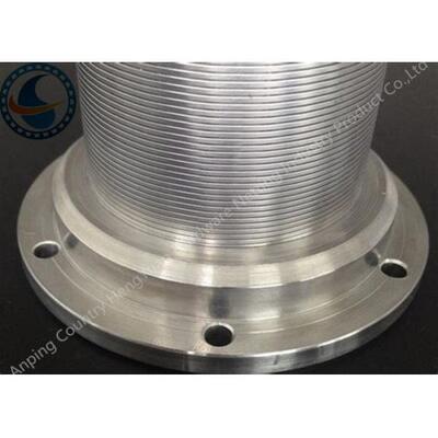 Heavy Duty Wedge Wire Mesh Highly Corrosion Resistant Material Non Clogging