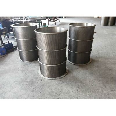 Inner Diameter 1250mm Wire Mesh Drum Full Welded For Waste Water