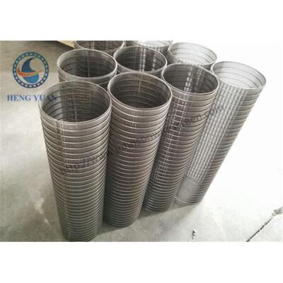 High Performance Rotary Screen Drum 520 Mm Diameter For FIlter