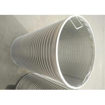 Large Diameter Reverse Rotary Screen Drum For Urban Water Treatment