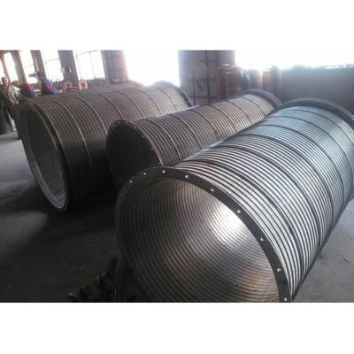 Anti Aging Rotary Screen Drum , Johnson V Wire Mesh Drum Long Service Life