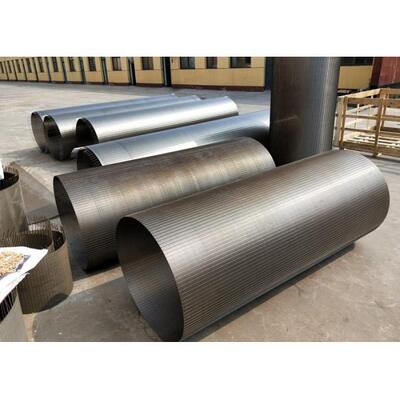 Corrosion Resistant Rotary Screen Drum For Waste Dehydration Treatment