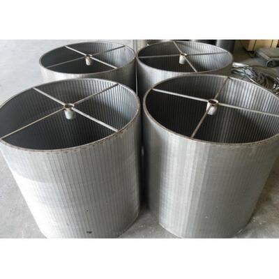 Stainless Steel Wedge Wire Screen Anti Corrosion