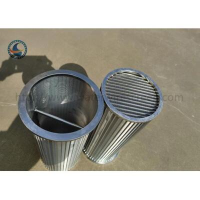 SS304 High Opening Wedge Wire Screen Drum