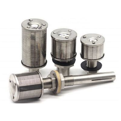 Professional Johnson Water Filter Nozzle , Clog Resistant Water Screen Nozzle