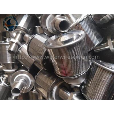 Sus304 Johnson Profile Wire 53mm Dia Water Filter Nozzle