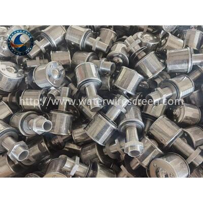 316l Johnson Wedge Wire Screen Resin Filter Nozzles For Water Treatment