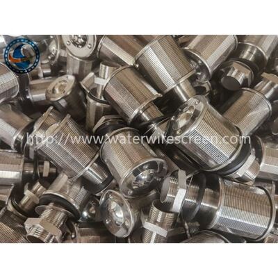0.2mm Slot Johnson Wedge Wire Water Filter Nozzle