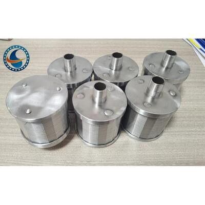 76mm Dia Stainless Steel 304 Wedge Wire Screen Nozzle For Filter Resin