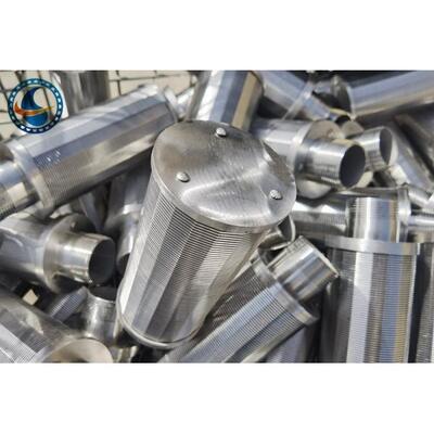 Wedge Wire Stainless Steel 304 Water Screen Nozzle With Short Handle