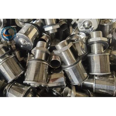 Aisi 316l Wedge Wire Strainer Johnson Continuous Slot