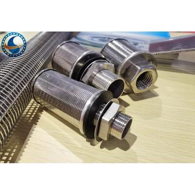 Wedge Wire Water Filter Nozzle Strainer For Water Treatments