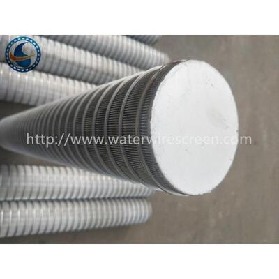 CE ID100mm Ss Reverse Wedge Wire Screen With Blind Plate Ends