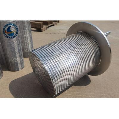 OD 230mm Stainless Steel 304 Backwash Wedge Wire Screen Filter Cartridge