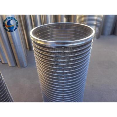 Welded Stainless Steel 304 Self Cleaning Wedge Wire Screen