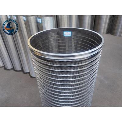 Welded Stainless Steel 304 Self Cleaning Wedge Wire Screen