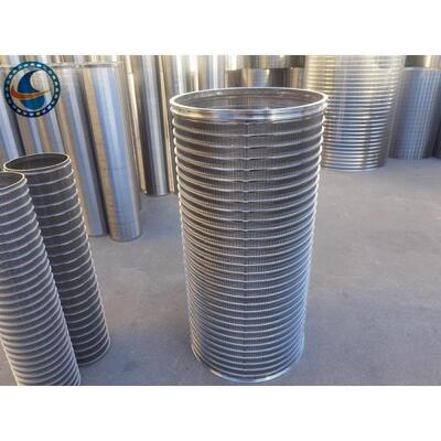 Welded Stainless Steel 304 Self Cleaning Wedge Wire Screen