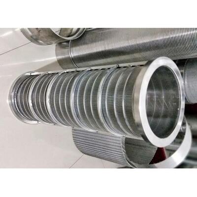 Stainless Steel Wedge Wire Screen With Acid And Alkali Resistance