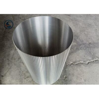 Stainless Steel Wedge Wire Screen With Acid And Alkali Resistance