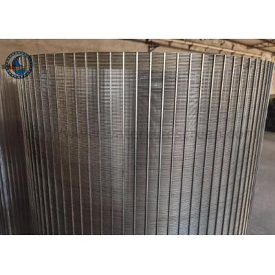 Stainless Steel 316l Reverse Wedge Screen Filter Johnson Drum Screen For Back Washing