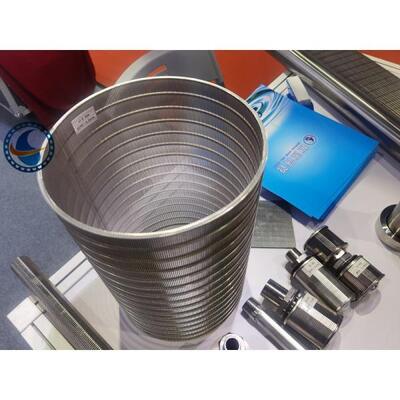 1.5*2mm Vee Wire Stainless Steel 304 Profile Reverse Wedge Screen Pipes High Performance
